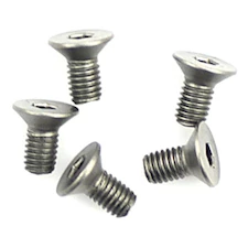 Senkschraube Titanium (Inbus) M3 x 6 (10 Stück)