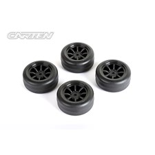 M-Drift Rädersatz 8-Speichen +1mm black (4)