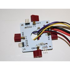 Stromverteiler Board Quadro-Copter mit 4 ESC