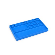 JConcepts Parts Tray, Rubber Material-Blue