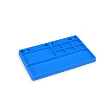 Parts Tray, Rubber Material-Blue