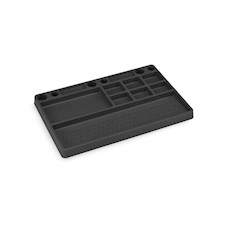 JConcepts Parts Tray, Rubber Material-Black