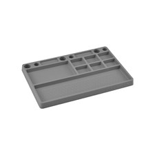 JConcepts Parts Tray, Rubber Material - Gray