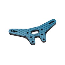 RC10B7 -2mm Carbon Fibre Rear Shock Tower - Blue