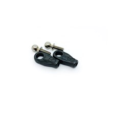 5.5 x 6mm Ti Ball Studs w-Link Ends (2)