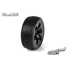 Racing Reifen und Felgen verklebt - Blade - M3 Soft - Schwarze Felg