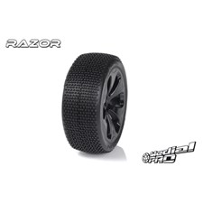 Racing Reifen und Felgen verklebt - Razor - M4 Super Soft - Schwarz