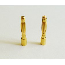 Goldkontakt 2.0 mm Stecker 30A (2 Stück)