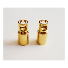 Goldkontakt 6 mm Buchse 120A (2 Stück)