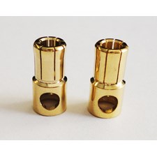 Goldkontakt 6 mm Stecker 120A (2 Stück)