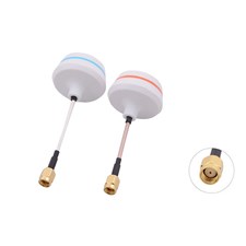 FPV 5.8GHz Circular Polarized Antennen Set  5.8G RX TX (RP-SMA-male)