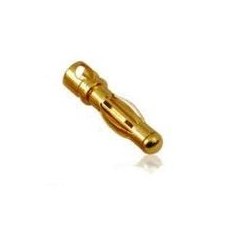 Goldkontakt 3.5 mm Stecker 40A  (2 Stück)