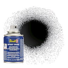Spray Color schwarz, glänzend
