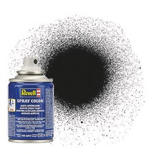 Spray Color schwarz, matt