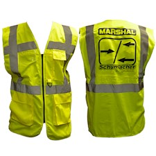 Schumacher Zipped Marshal Vest - XXL - 52/54 Inch