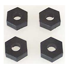 Wheel Hex ; pin axle - SST  (pk 4)