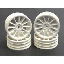 Wheel; 12 spoke 20mm - White (4 Stück)