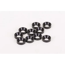 Senkscheibe M3 - Black (10 Stück) (SPEED PACK) (Aluminium)