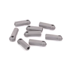 Fluted Ball Grippa - Grey (8 Stück)