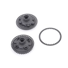 Gear Diff Pulley, Cover and Fence - Mi6
