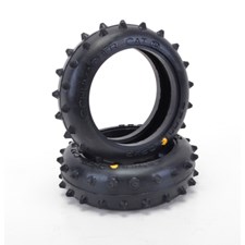Stud 2 Row Front - Yellow (2 Stück)