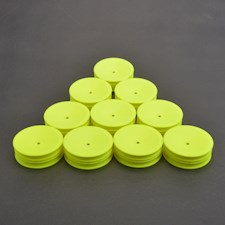 Wheel Front Slim 2WD - Neon Yellow - 5pr
