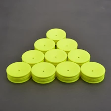 Wheel Front Slim 2WD - Neon Yellow - 5pr