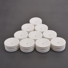Wheel Front Med 2WD - White - 5pr