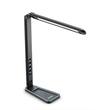 Arbeitsplatzlampe LED Schwarz