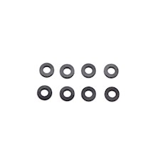 RUBBER BODY MOUNT SPACER M (6x12x1.0mm/8pcs)