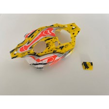 S350 FOX8 RTR Thunderbolt lackierte Karosserie inkl. Aufkleber