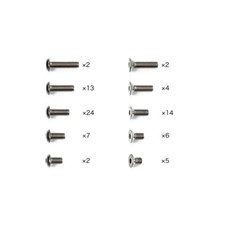 TD4 Titanium Screw Set