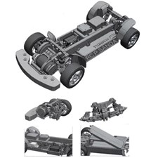 XV-01 Chassis Lower Deck