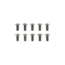 3x8mm Steel  CS Hex Head Screws (10)