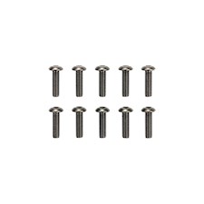3x10mm Steel  Hex Head Screws (10)