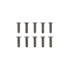 3x12mm Steel  CS Hex Head Screws (10)