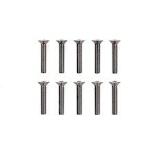 3x16mm Steel  CS Hex Head Screws (10)