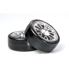 Metal Plated Mesh Wheel w Drifttech Tires