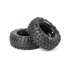 Rock Block Tires (soft, 2pcs.)(CC-01)