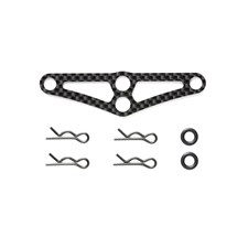 Touring Car Carbon Body Mount Crossmember (Front)