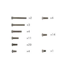 M-08 Concept Titanium Screw Set