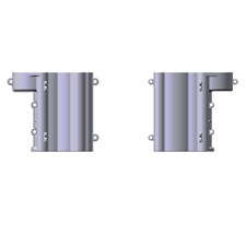 Tractor Truck Matte Plated Gearbox