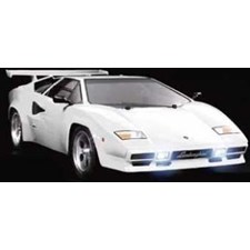 Lamborghini Countach LP500S White (TT-01 E, XB)