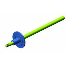 F104 Rear shaft (Stahl)