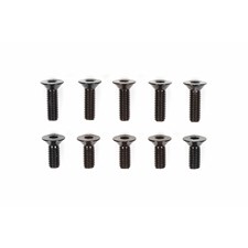 Aluminum CS Hex Head Screw Set black