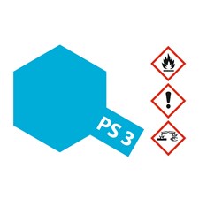 Sprühfarbe Polycarbonat (Lexan) PS-3 Hellblau