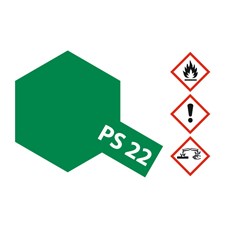 Sprühfarbe Polycarbonat (Lexan) PS-22 Britisch Racing