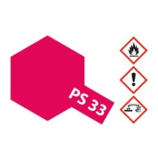 Sprühfarbe Polycarbonat (Lexan) PS-33 Kirschrot