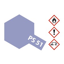 Sprühfarbe Polycarbonat (Lexan) PS-51 Viloett Eloxiert