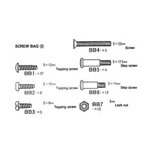 Screw Bag B for 56302